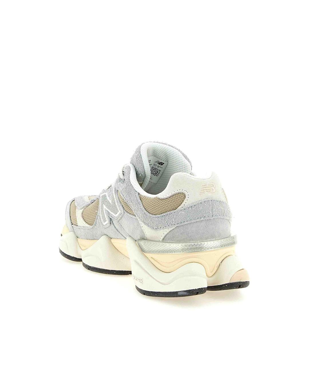 NEW BALANCE Серые замшевые кроссовки, фото 3