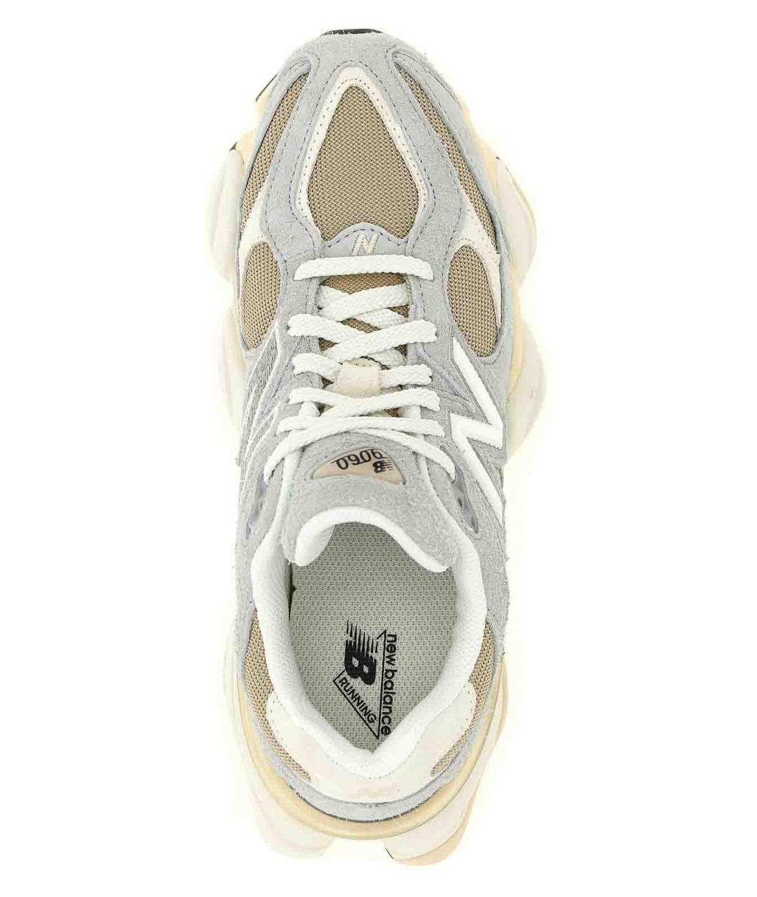 NEW BALANCE Серые замшевые кроссовки, фото 4