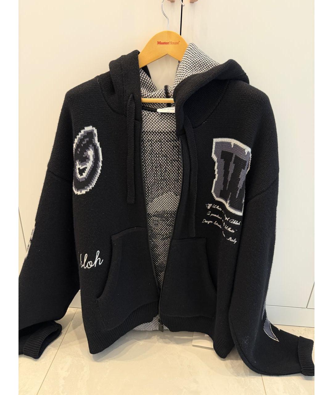 OFF-WHITE Черный джемпер / свитер, фото 4