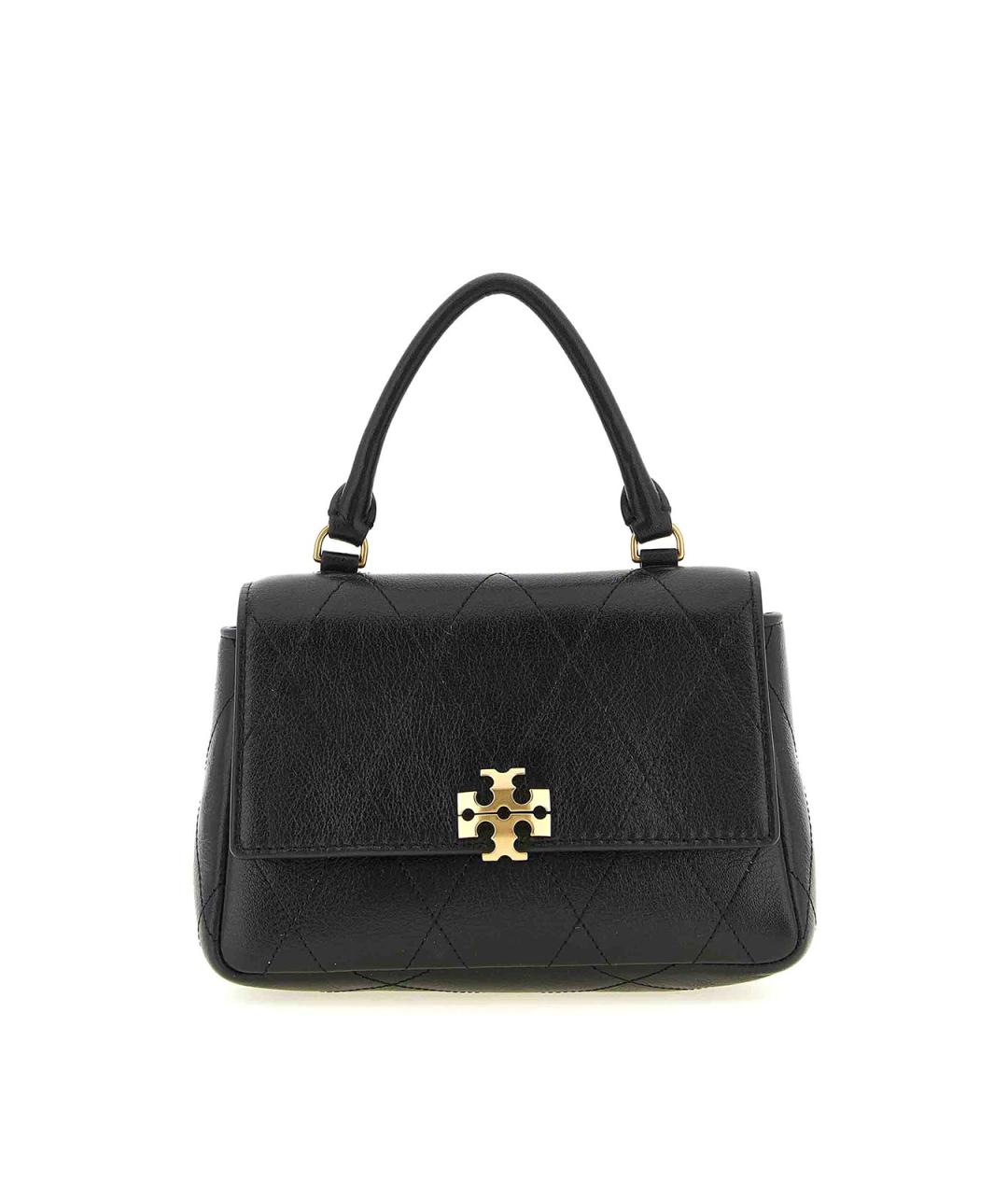 TORY BURCH Черная кожаная сумка через плечо, фото 1