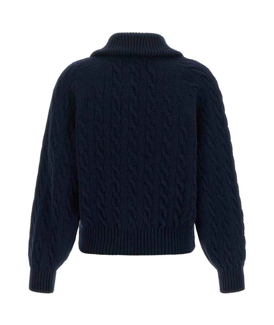 POLO RALPH LAUREN Синий кашемировый кардиган, фото 2