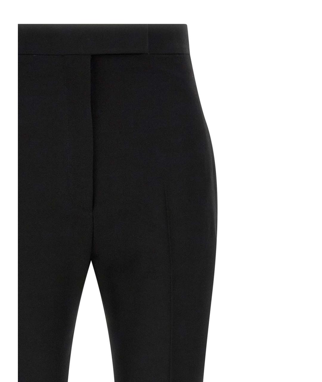 TOM FORD Черные шерстяные прямые брюки, фото 3