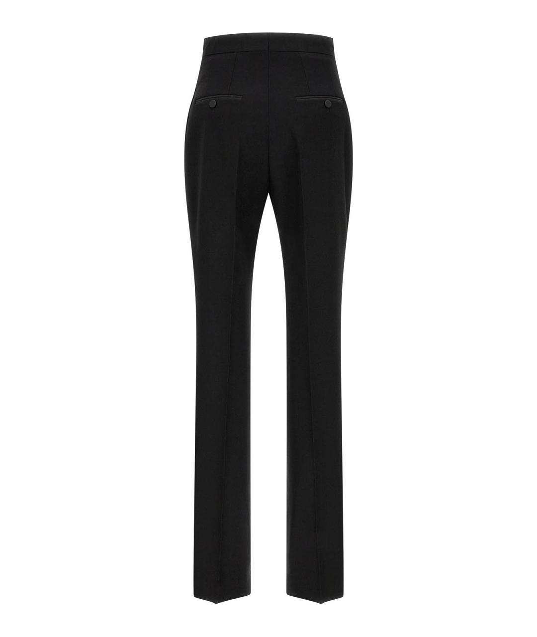 TOM FORD Черные шерстяные прямые брюки, фото 2