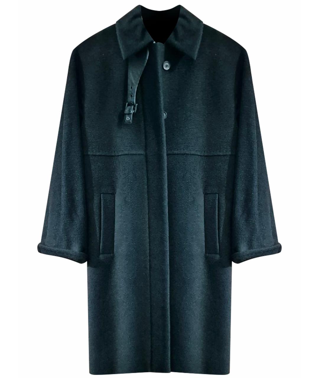 MAX MARA Черное шерстяное пальто, фото 1