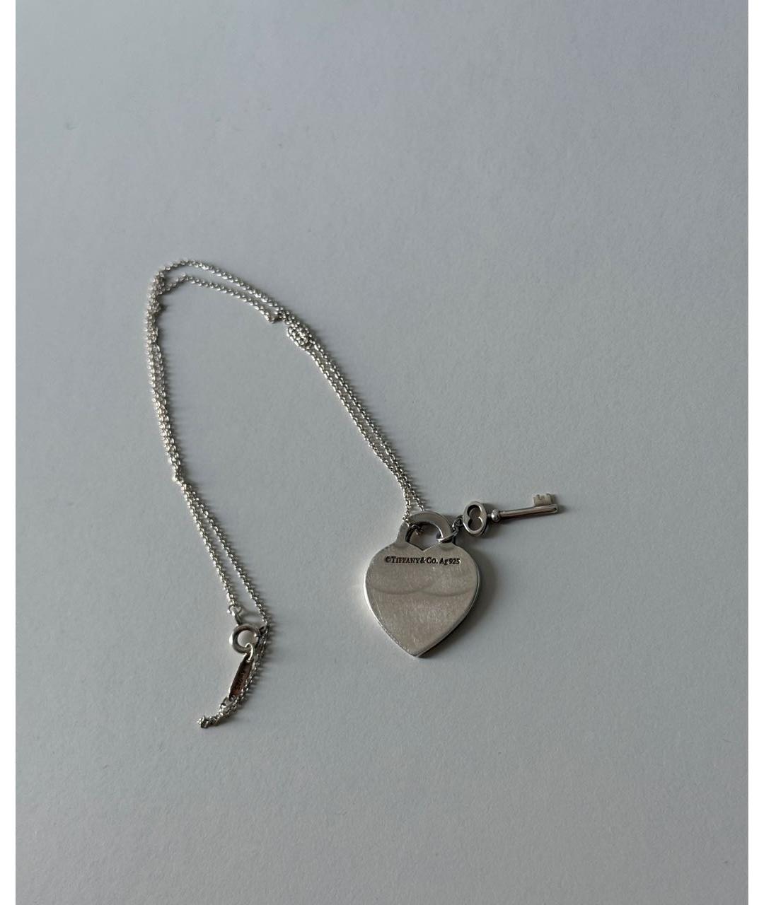 TIFFANY&CO Серебряное серебряное колье, фото 3