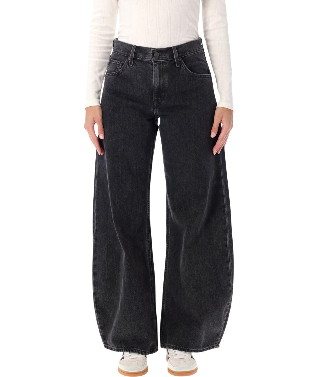 LEVI'S Черные прямые джинсы, фото 1