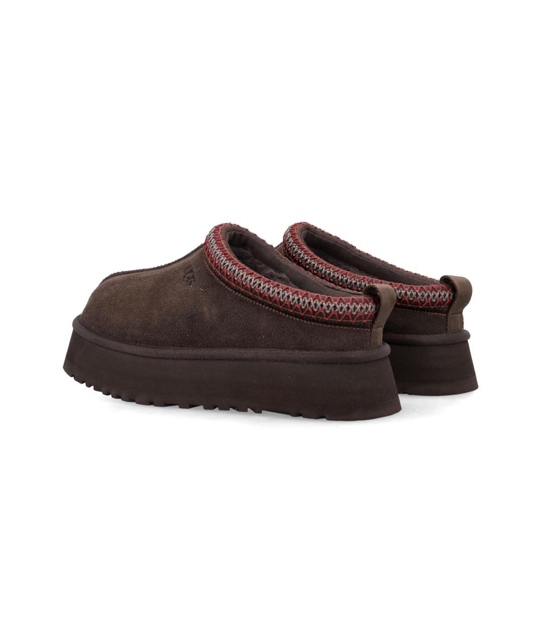 UGG Коричневые замшевые сабо, фото 3