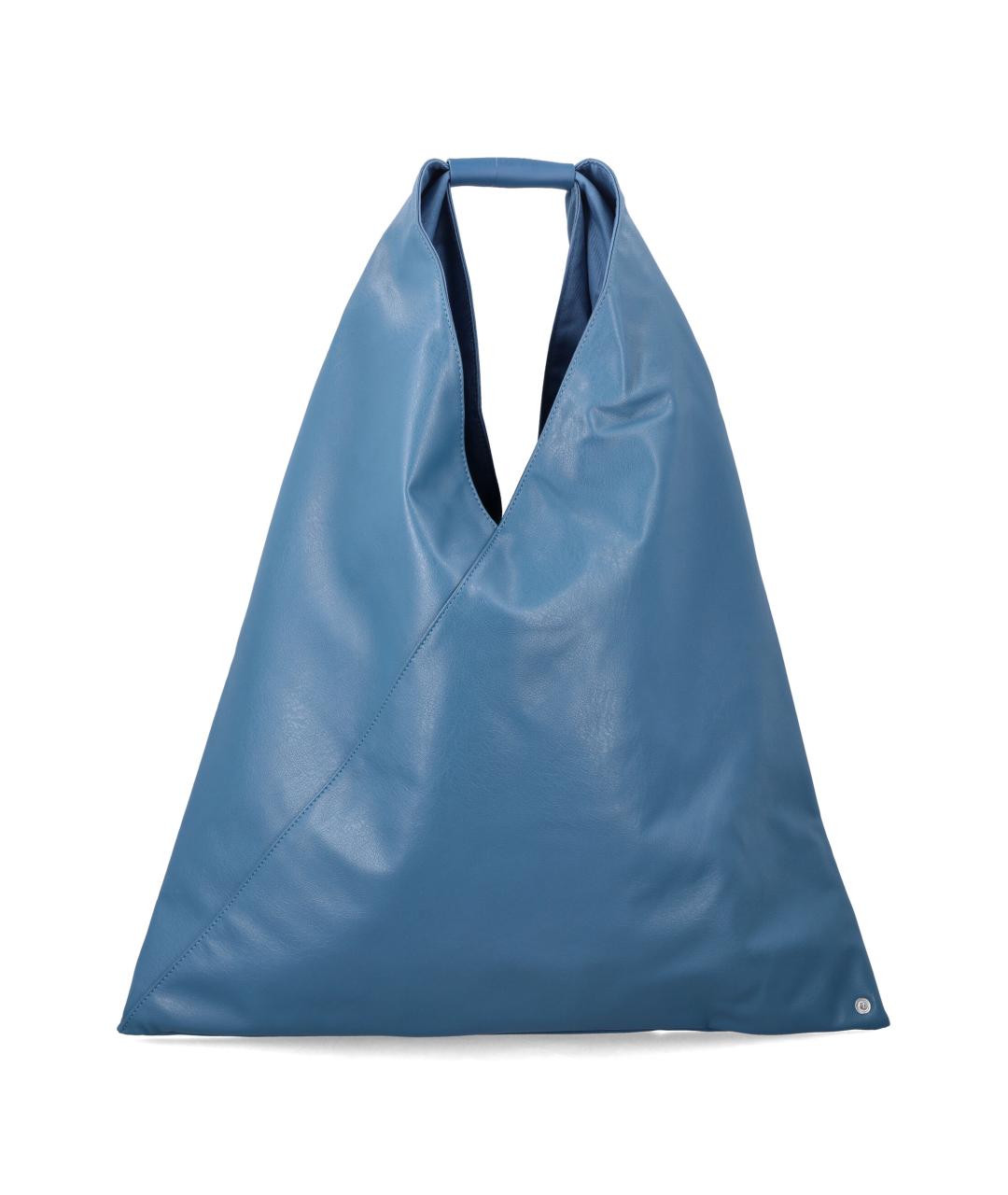 MM6 MAISON MARGIELA Синяя сумка тоут из искусственной кожи, фото 1
