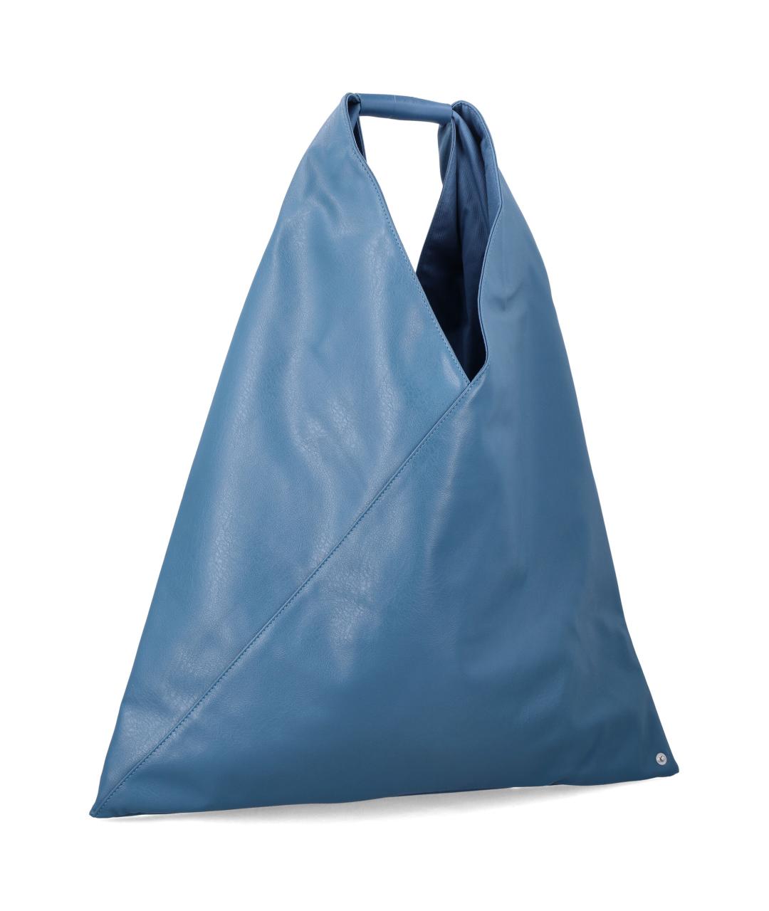 MM6 MAISON MARGIELA Синяя сумка тоут из искусственной кожи, фото 2