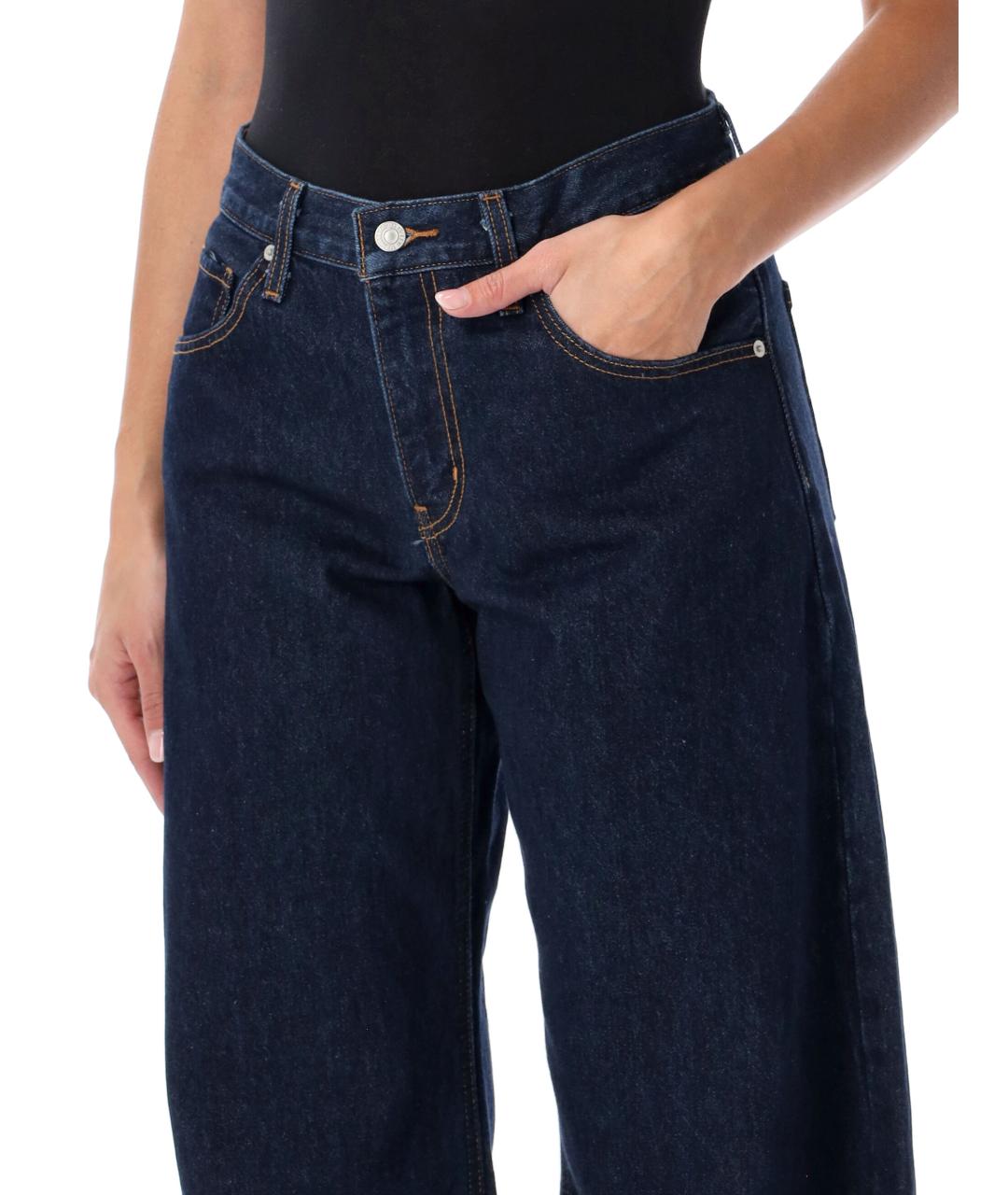 LEVI'S Синие прямые джинсы, фото 3