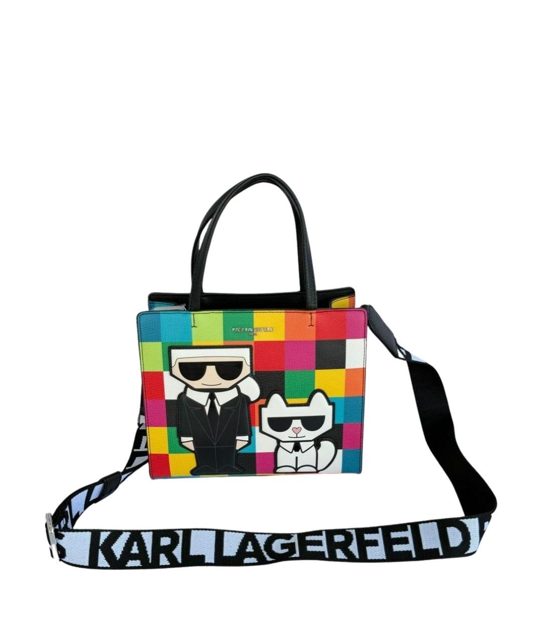 KARL LAGERFELD Мульти сумка с короткими ручками из искусственной кожи, фото 1