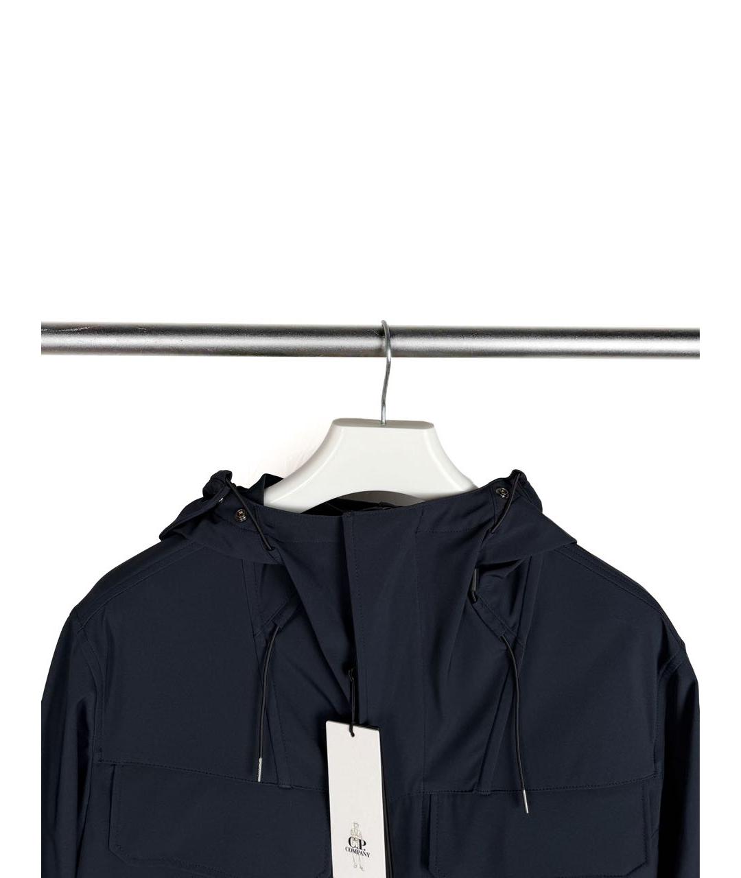 CP COMPANY Темно-синяя полиэстеровая куртка, фото 4