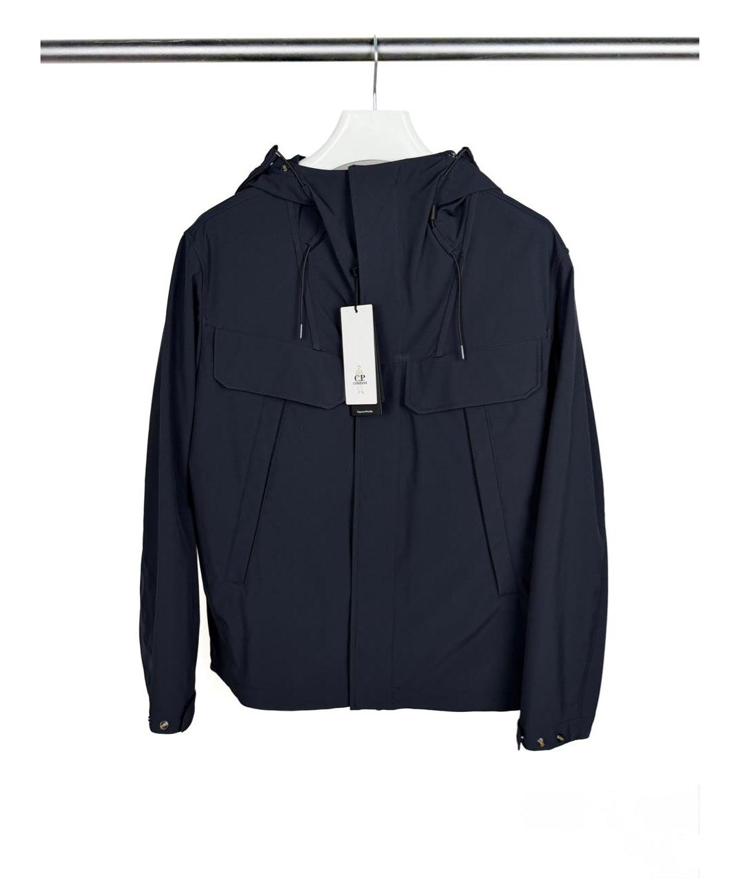 CP COMPANY Темно-синяя полиэстеровая куртка, фото 8