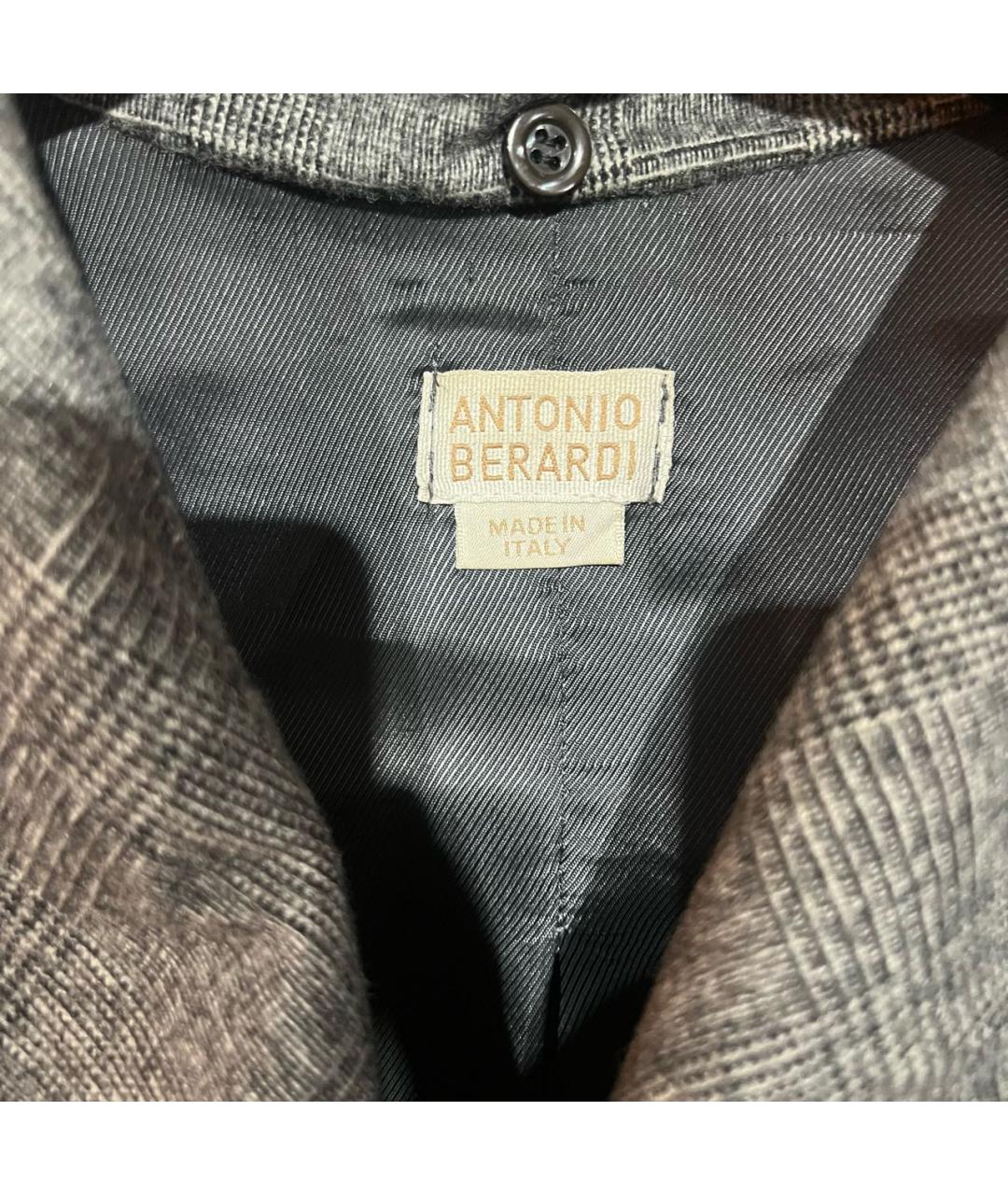 ANTONIO BERARDI Шерстяное пальто, фото 5