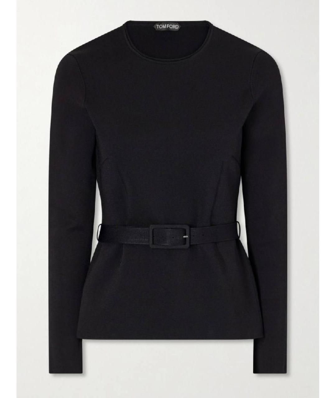 TOM FORD Черный вискозный костюм с юбками, фото 7