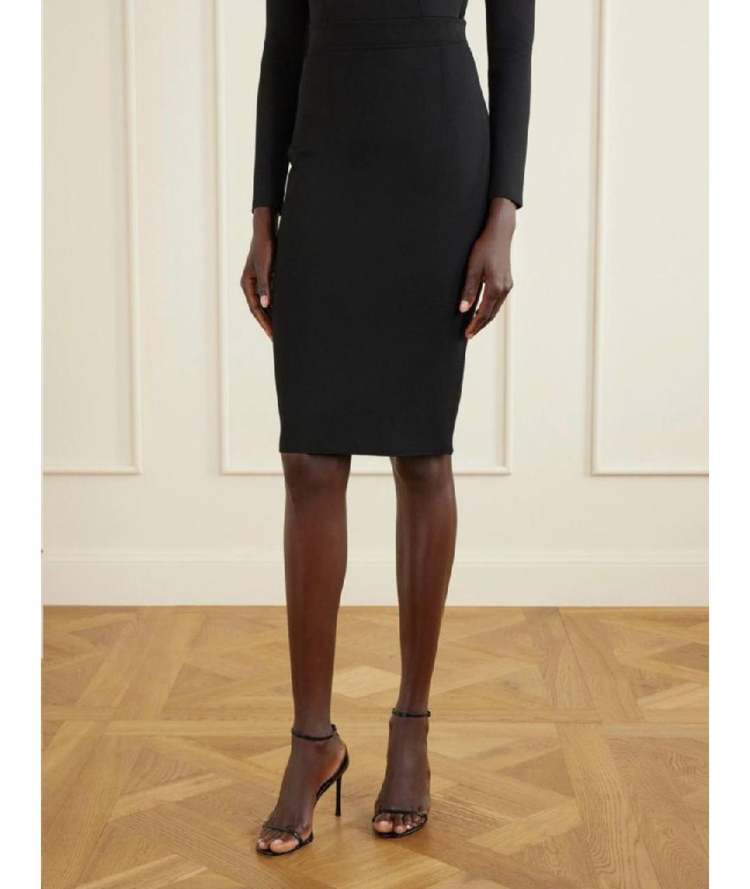 TOM FORD Черный вискозный костюм с юбками, фото 5