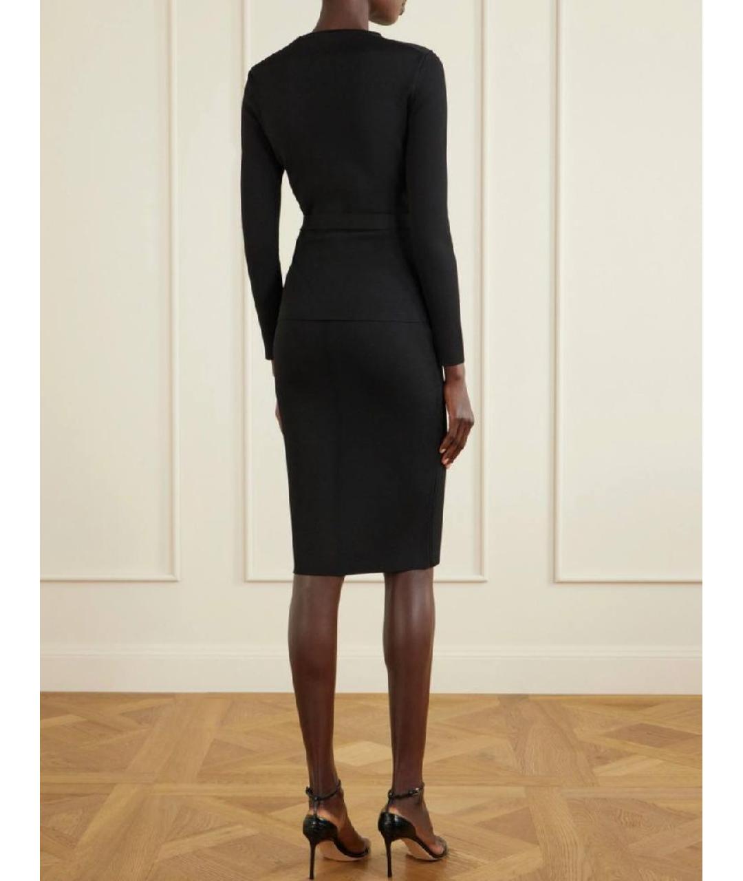 TOM FORD Черный вискозный костюм с юбками, фото 4