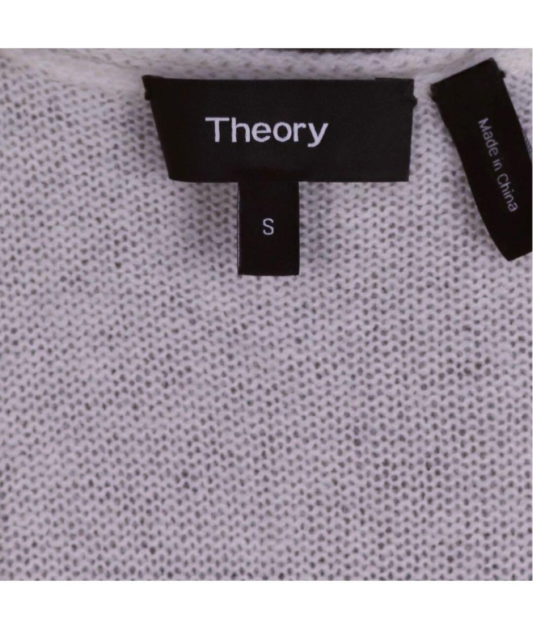 THEORY Белый кашемировый джемпер / свитер, фото 3