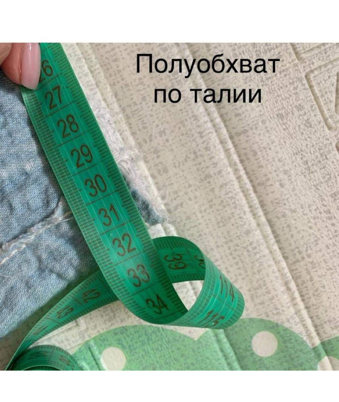 ERMANNO SCERVINO Голубая деним юбка миди, фото 6