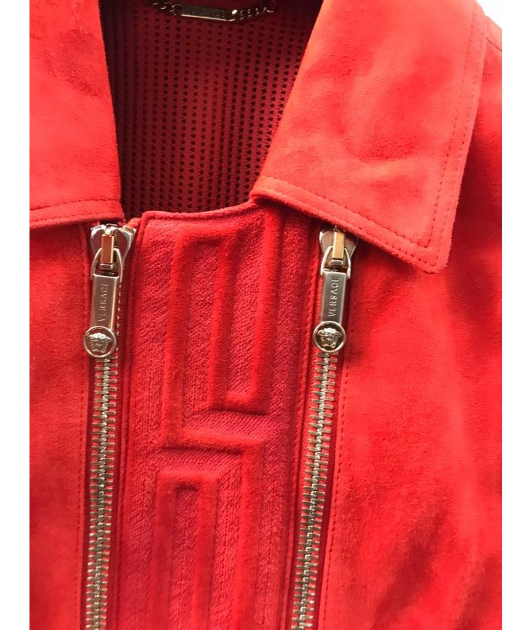 VERSACE Красная куртка, фото 4