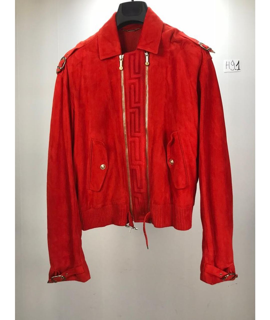 VERSACE Красная куртка, фото 9