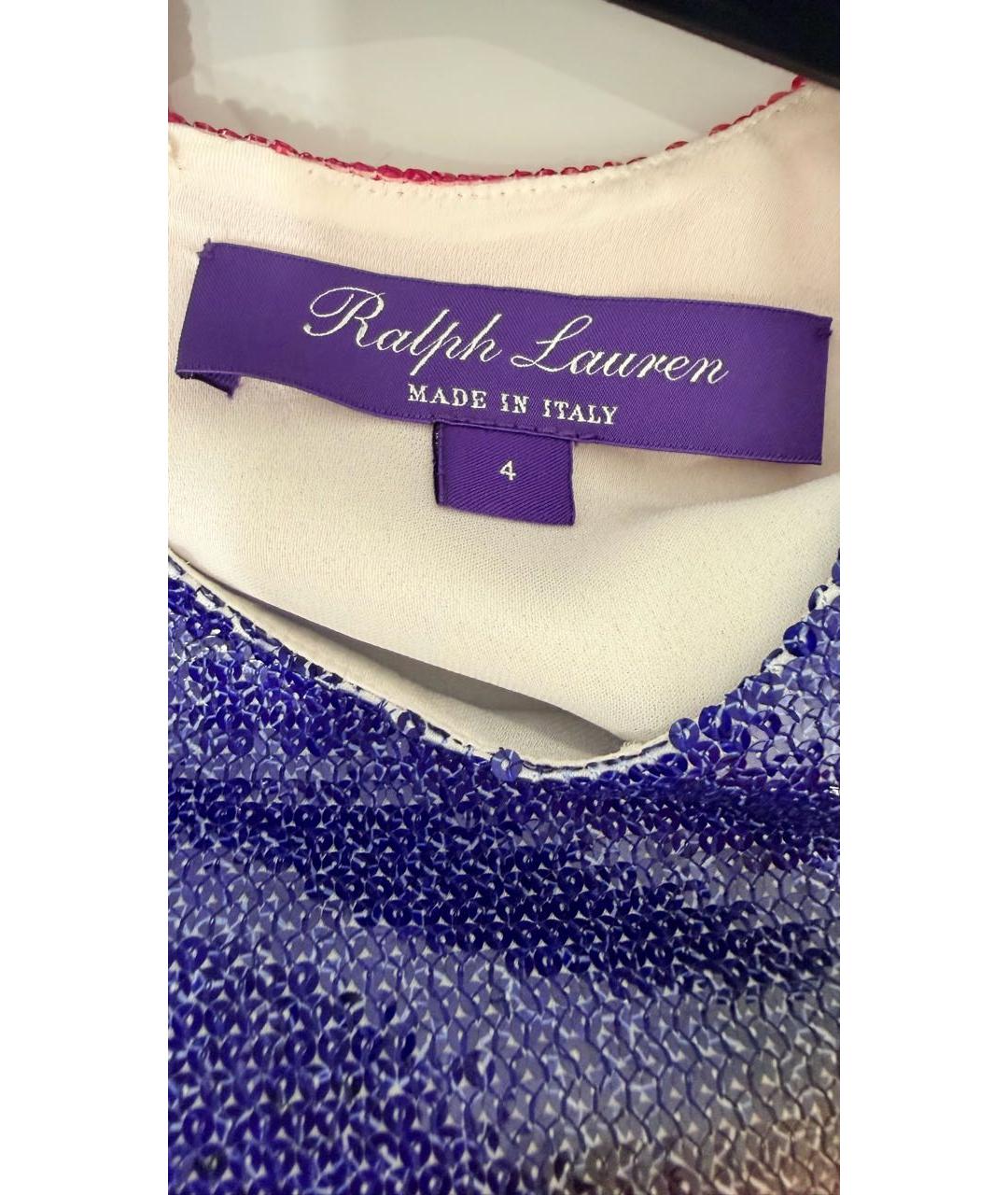 RALPH LAUREN Мульти шелковая блузы, фото 3