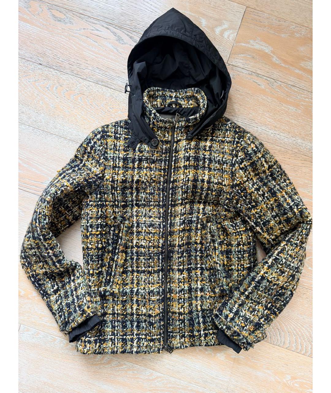 PRADA Мульти шерстяная куртка, фото 9