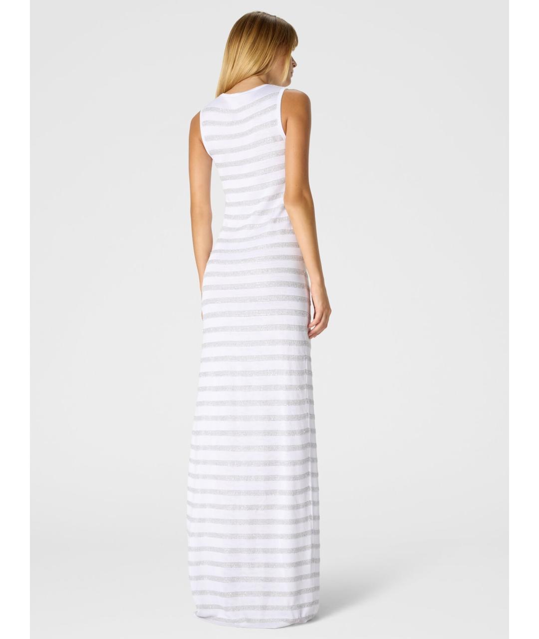 MISSONI Белое вискозное коктейльное платье, фото 6
