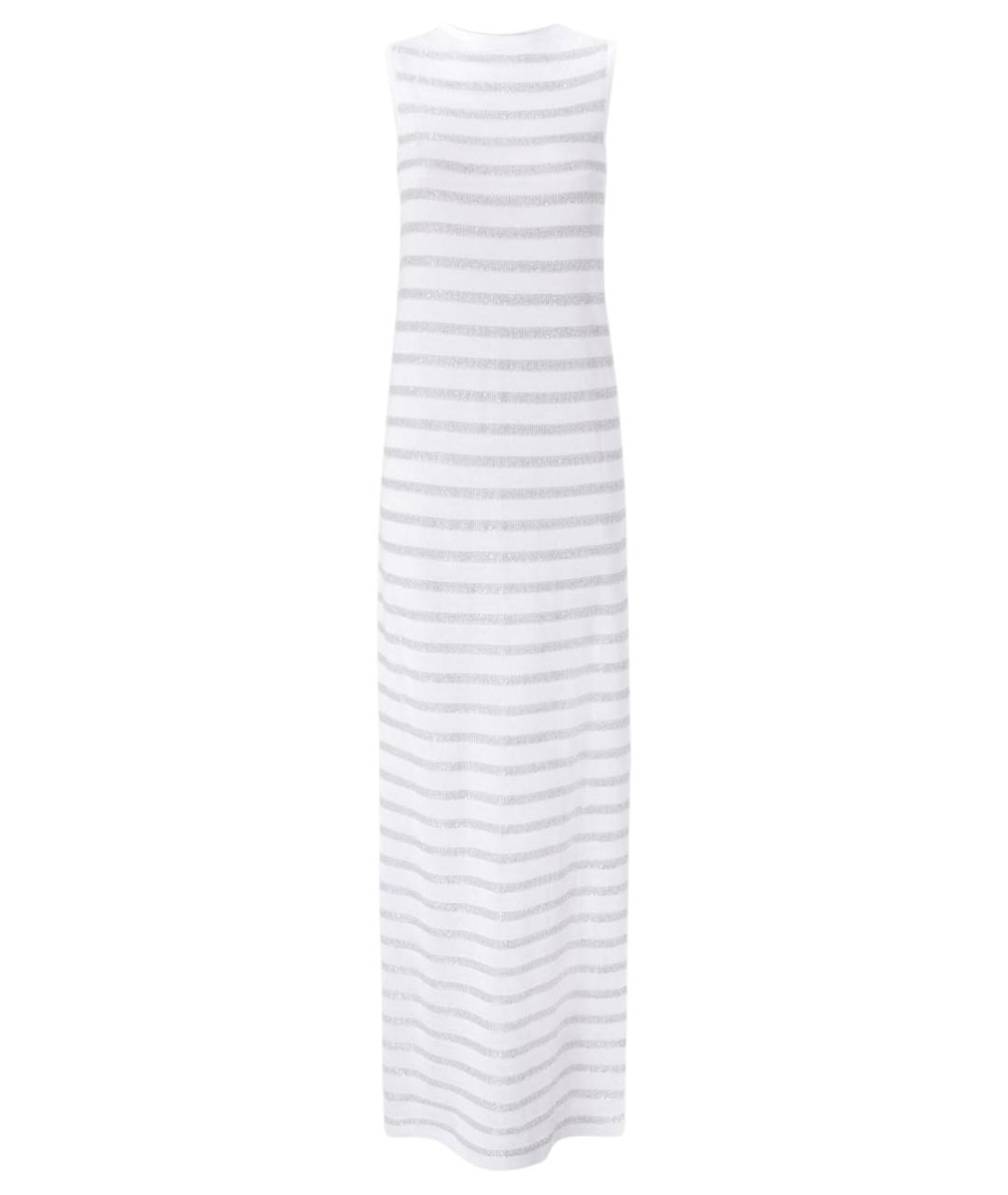 MISSONI Белое вискозное коктейльное платье, фото 1