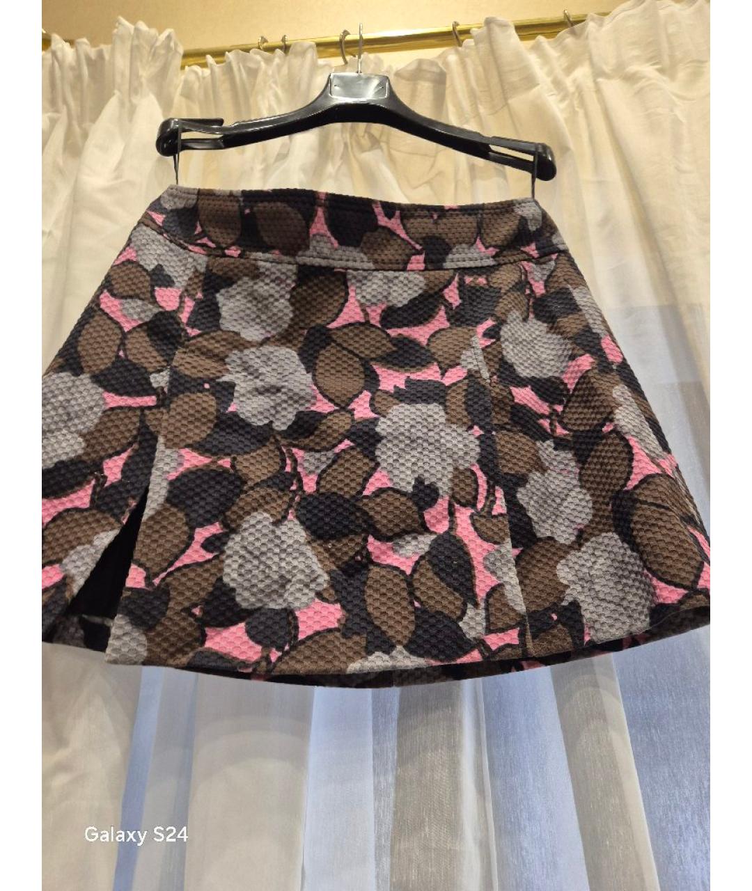 DOLCE&GABBANA Розовая юбка мини, фото 5