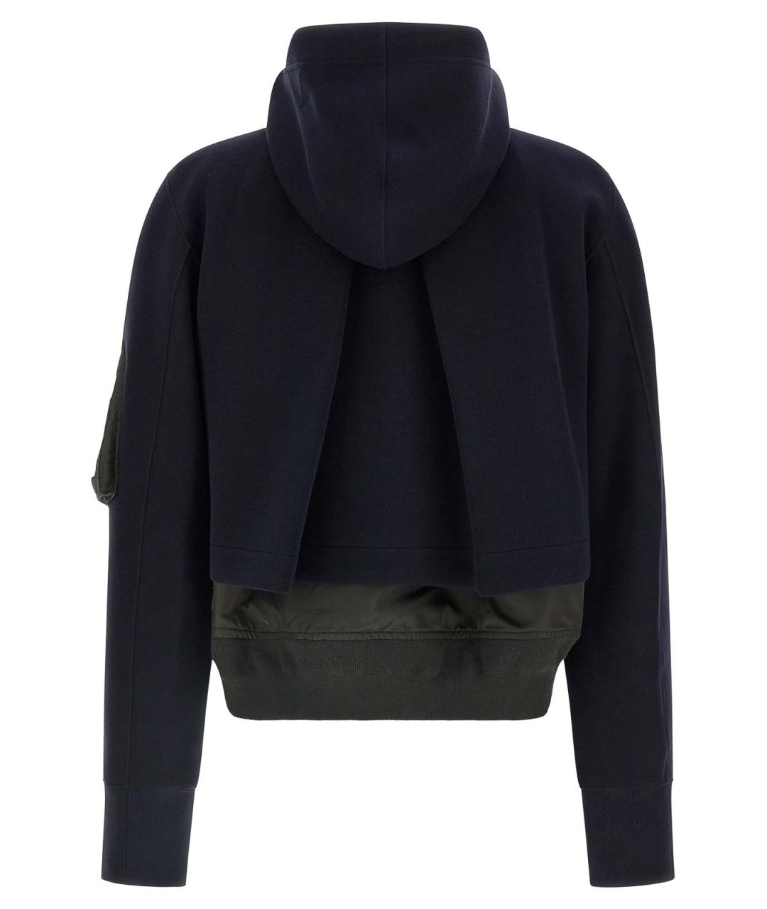 SACAI Синяя нейлоновая куртка, фото 3