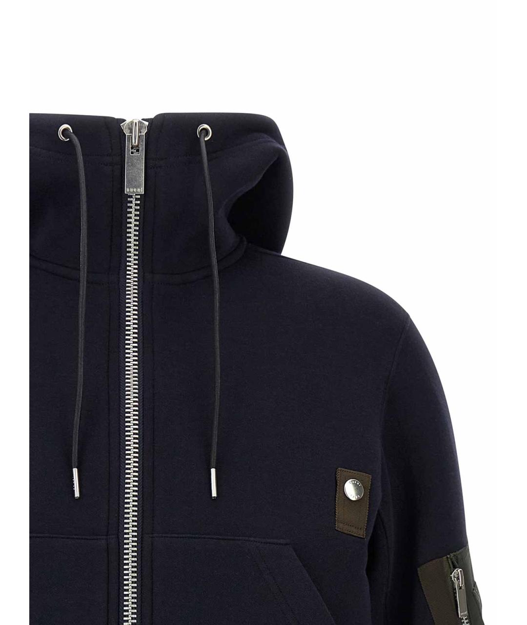 SACAI Синяя нейлоновая куртка, фото 4