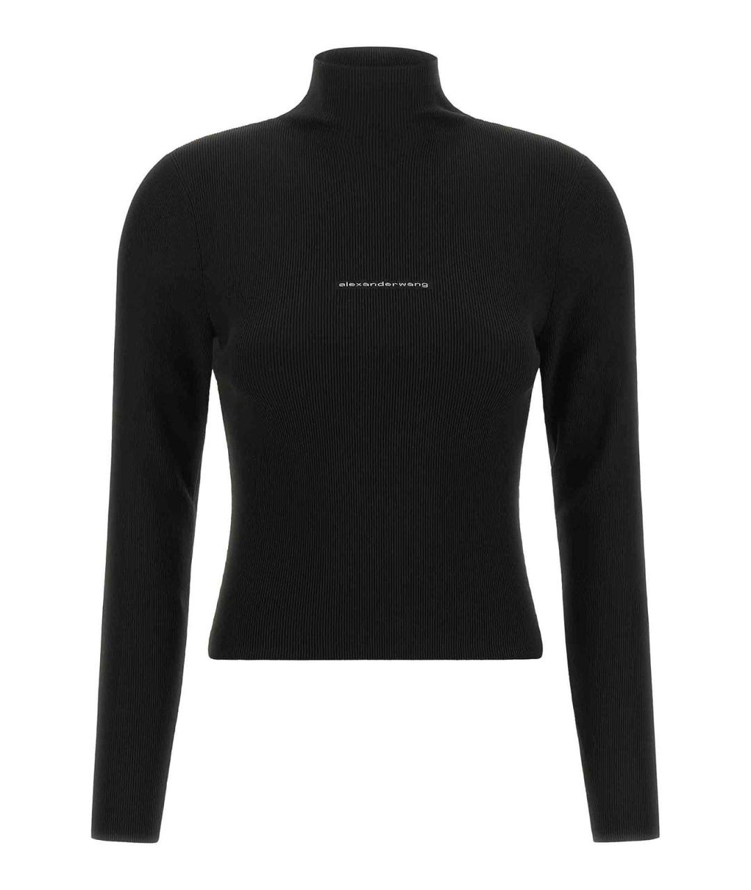 ALEXANDER WANG Черная полиамидовая водолазка, фото 1