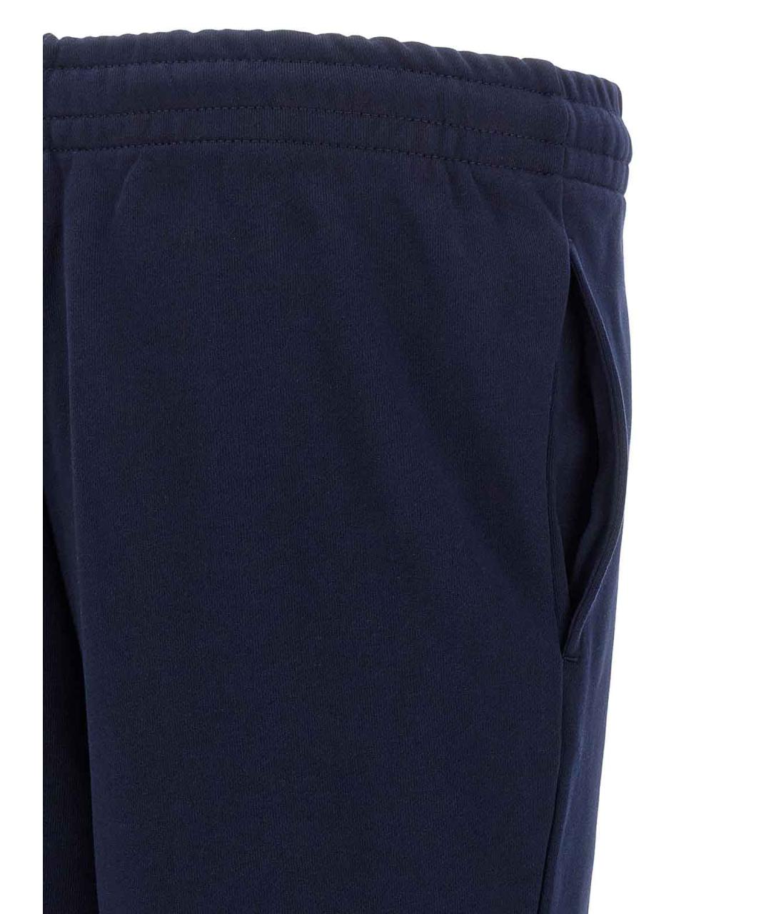 LACOSTE Синие хлопковые повседневные брюки, фото 4