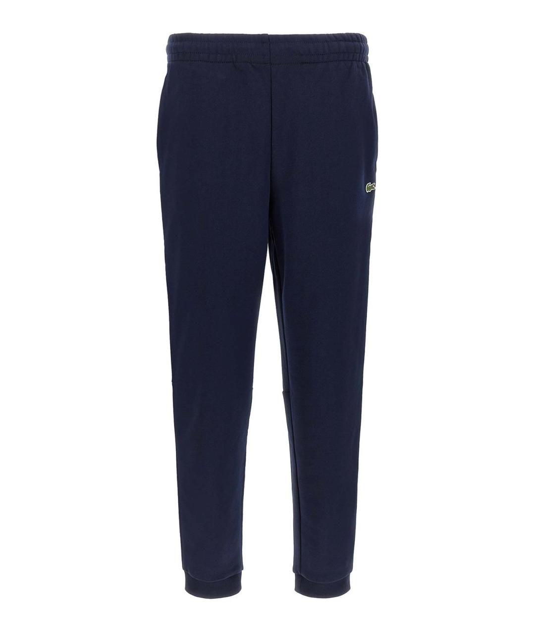 LACOSTE Синие хлопковые повседневные брюки, фото 1