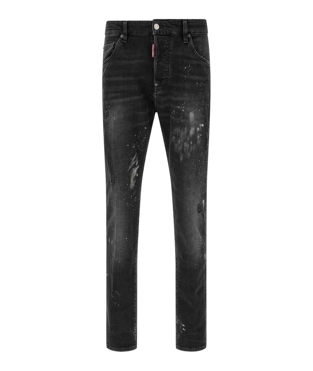 DSQUARED2 Хлопко-эластановые джинсы скинни, фото 1