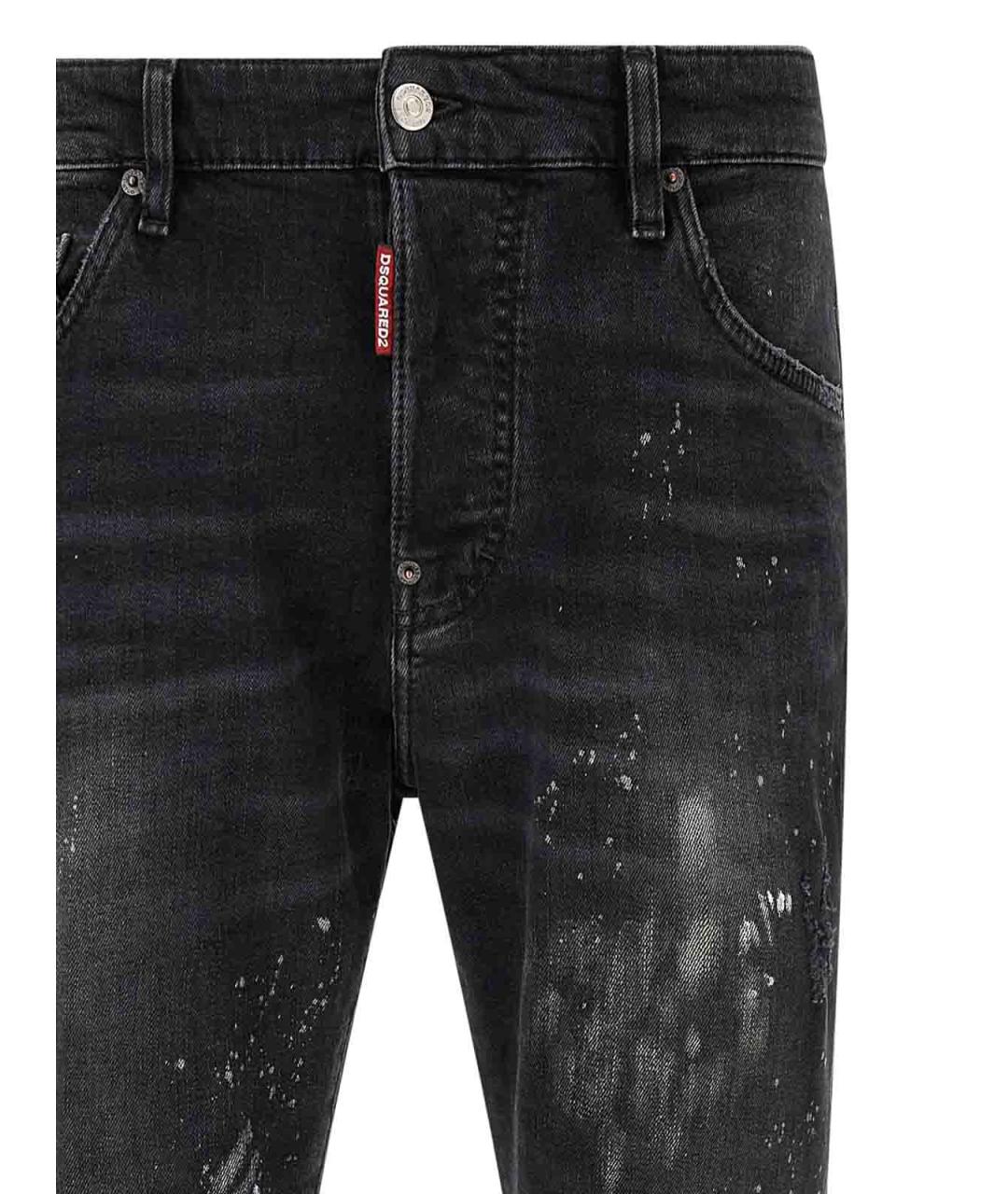 DSQUARED2 Хлопко-эластановые джинсы скинни, фото 3