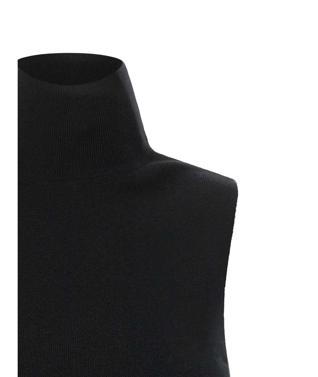 EXTREME CASHMERE Черный кашемировый джемпер / свитер, фото 3