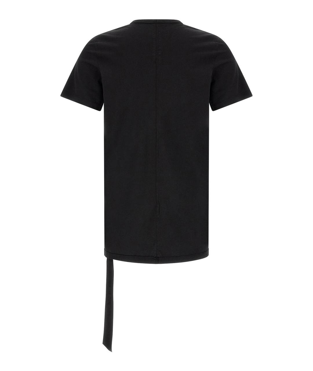 RICK OWENS DRKSHDW Черная хлопковая футболка, фото 2