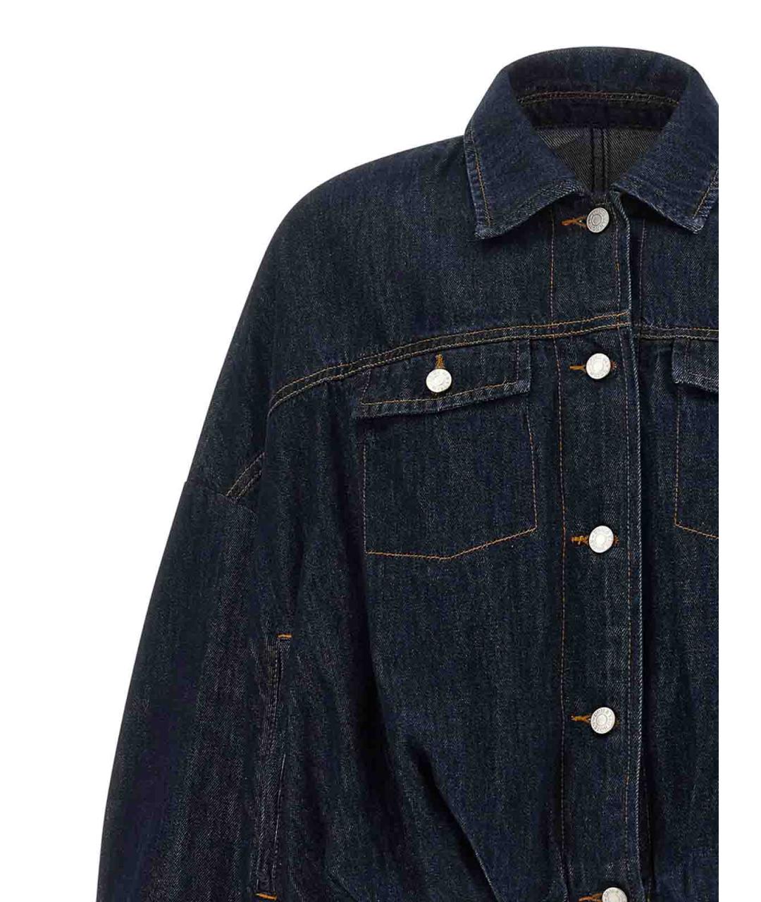 DRIES VAN NOTEN Синяя деним куртка, фото 3