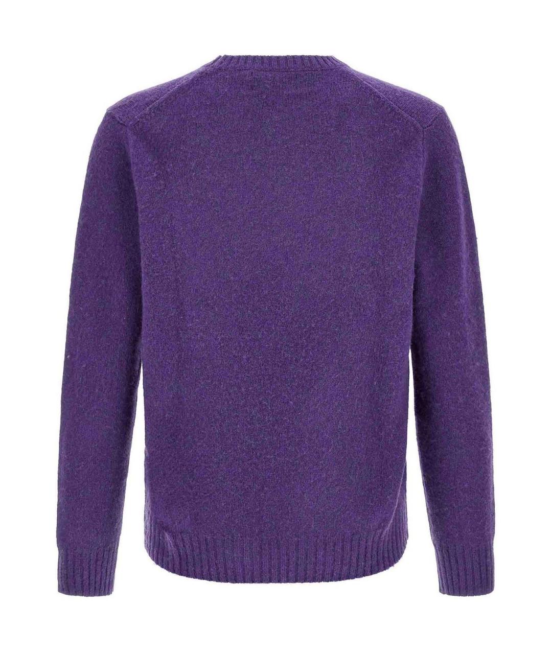 POLO RALPH LAUREN Фиолетовый кашемировый джемпер / свитер, фото 2