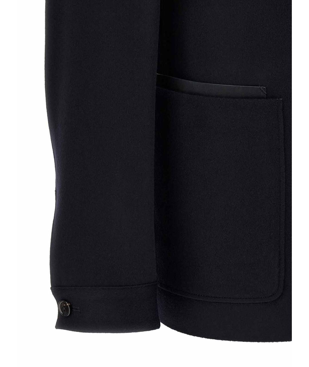 ZEGNA Темно-синяя кашемировая куртка, фото 4