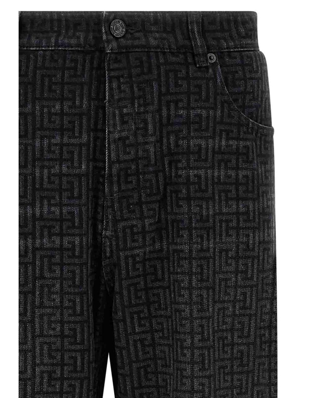 BALMAIN Хлопковые прямые джинсы, фото 3