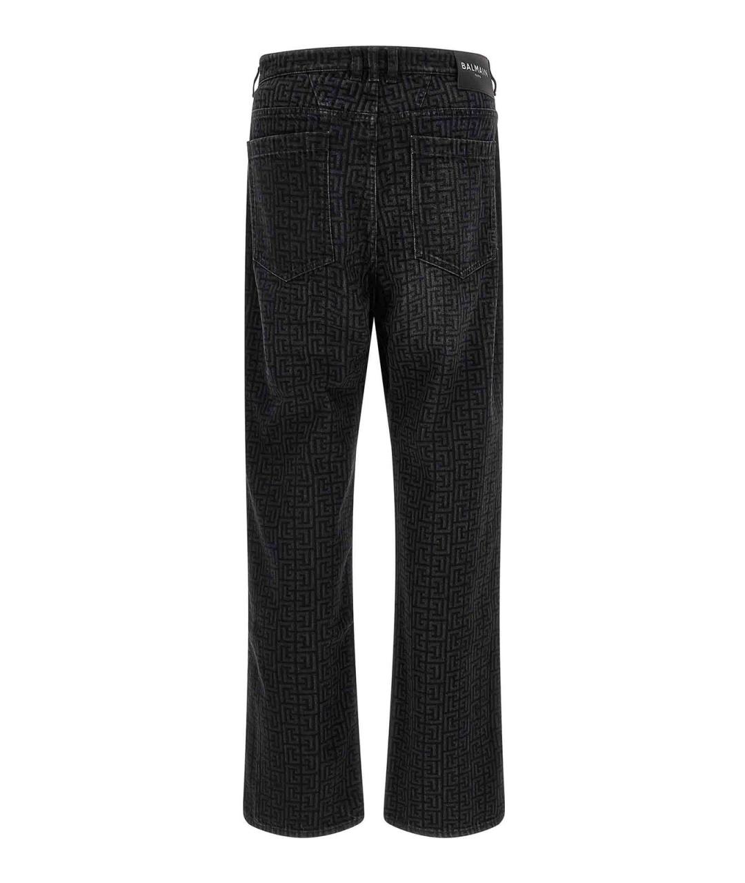 BALMAIN Хлопковые прямые джинсы, фото 2