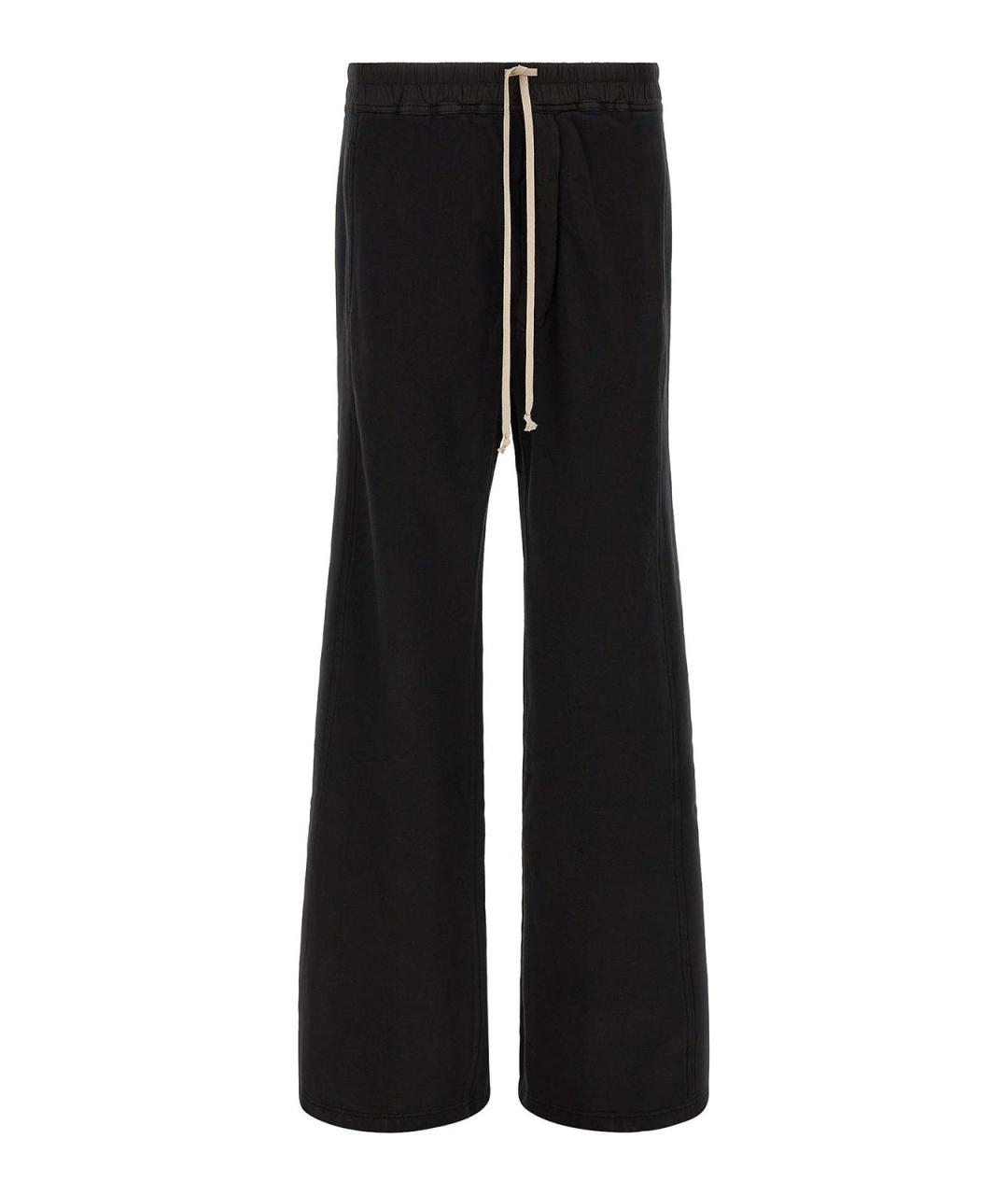 RICK OWENS DRKSHDW Черные хлопковые повседневные брюки, фото 1