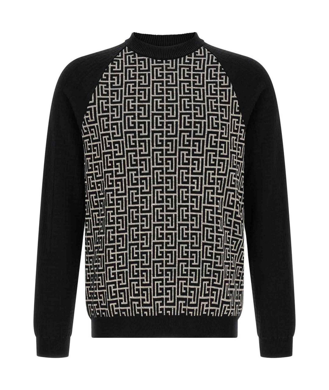 BALMAIN Мульти хлопковый джемпер / свитер, фото 1