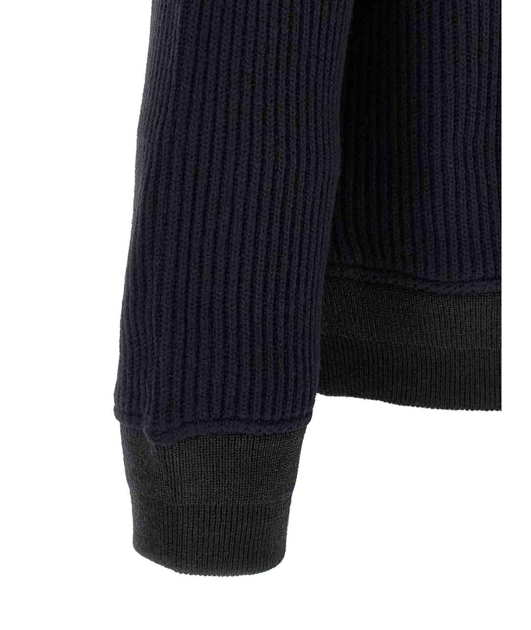 SACAI Синяя шерстяная куртка, фото 4