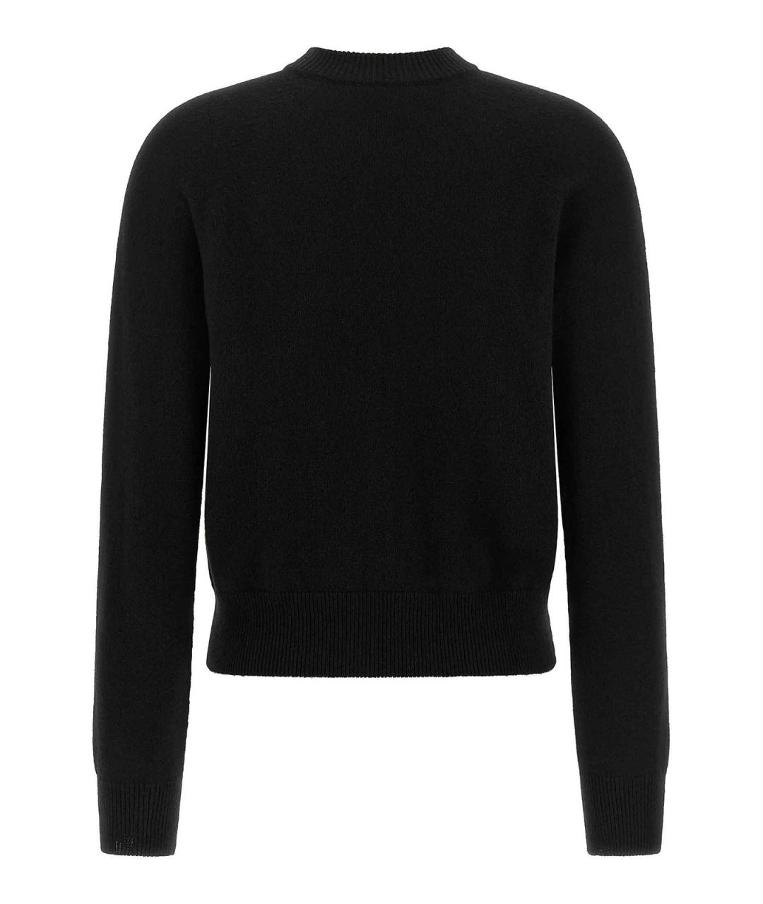 BALMAIN Черный шерстяной джемпер / свитер, фото 2