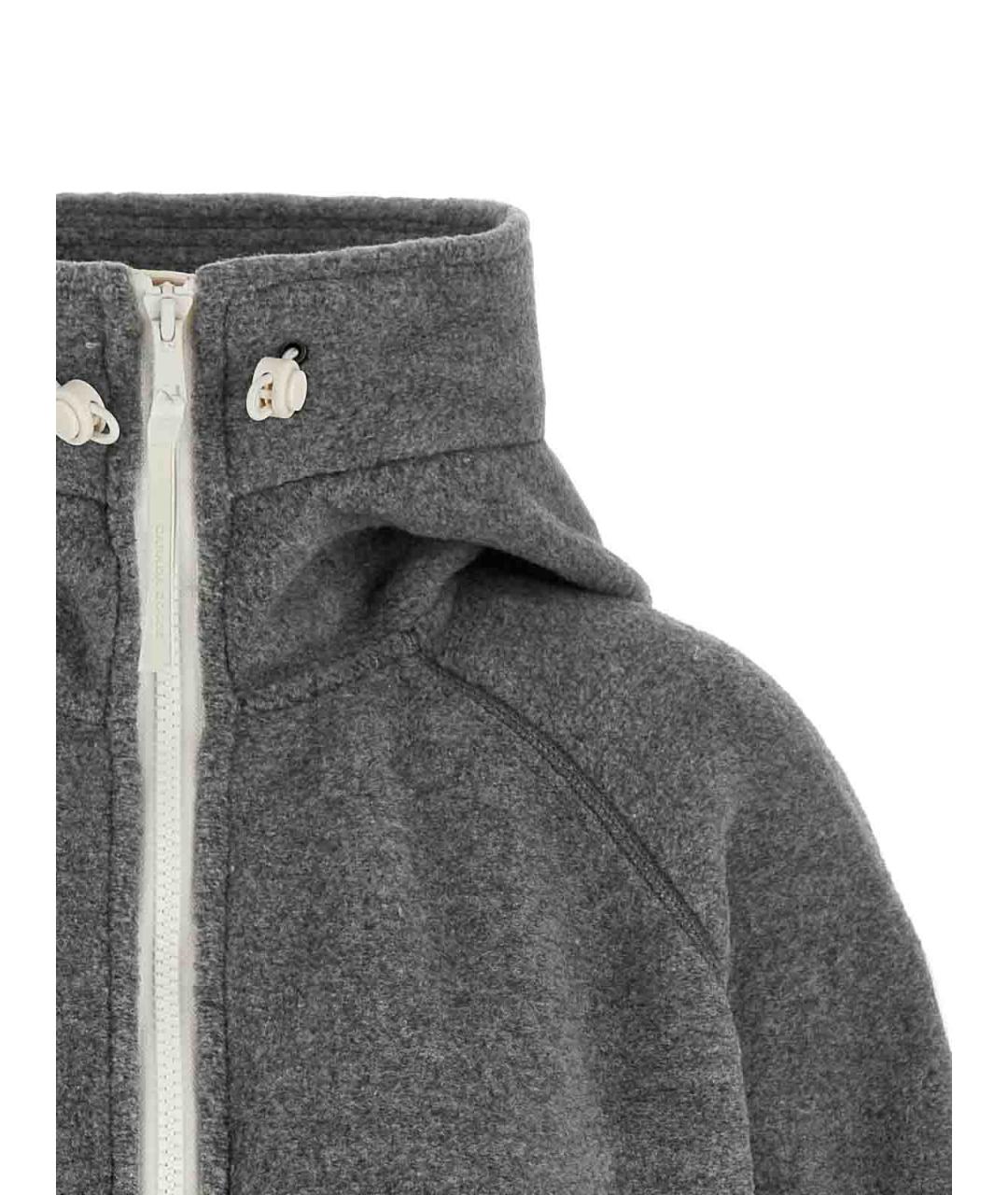 CANADA GOOSE Серая шерстяная куртка, фото 3