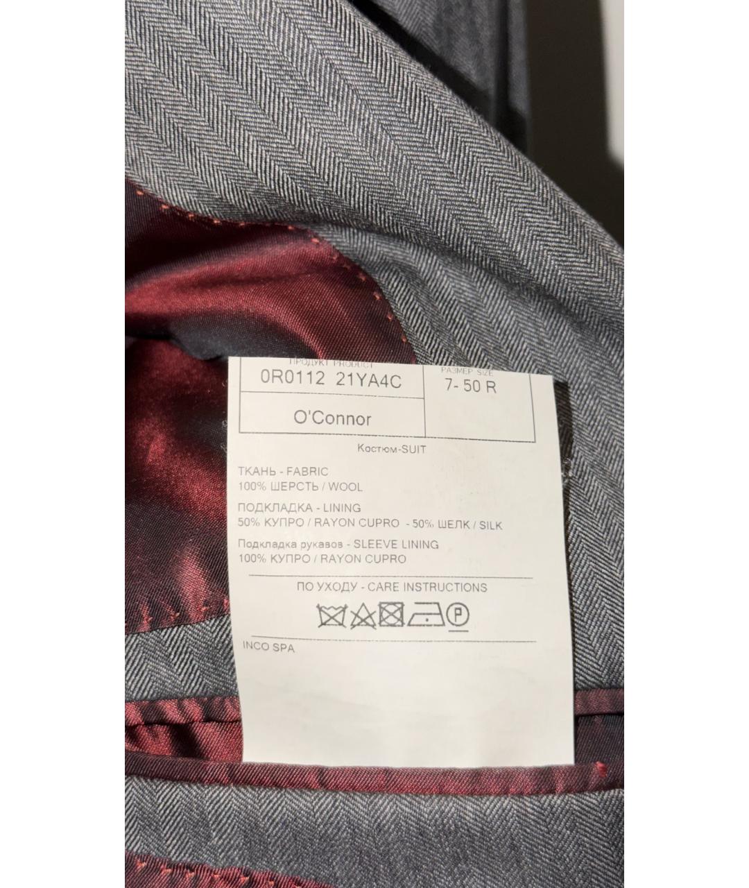TOM FORD Серый классический костюм, фото 3